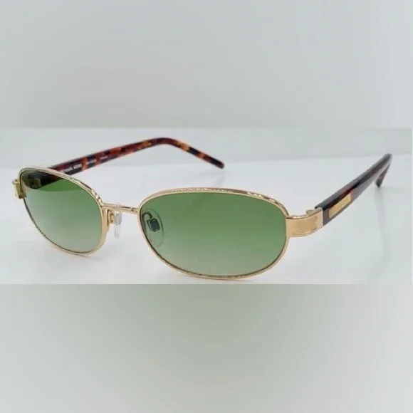 Michael Kors MK18328 Gold Oval Sunglasses Frames - nhima.co.zm display picture 2